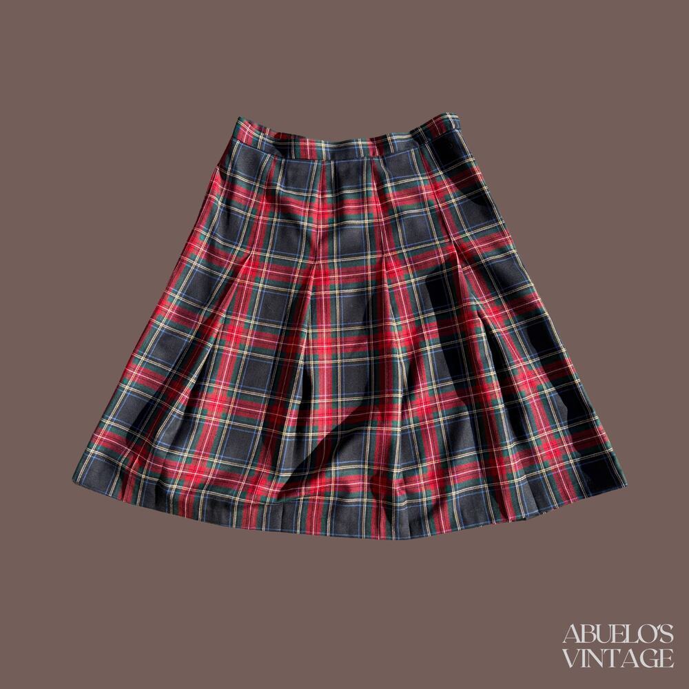 Pendleton Wool Skirt | Plaid | Size 10 | Vintage - Picture 2 of 3